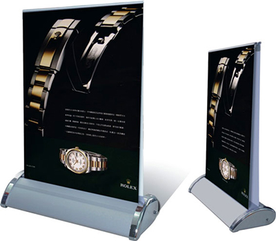 Table Top Pull Up Banner A4 Double Sided