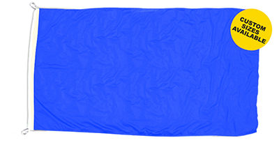135 GSM Shiny Polyester Flag - 2500mm x 1250 mm